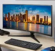New 34" LED Curved Ultrawide WQHD 3440x1440p 100Hz Bezel-LessMonitor