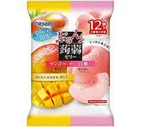 在飛比找Yahoo!奇摩拍賣優惠-【享吃零食】日本 ORIHIRO 蒟蒻果凍(芒果&白桃)