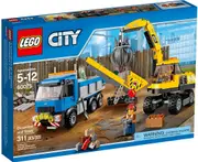 LEGO 60075 Excavator & Truck with Conveyor - Demolition Set