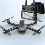 Toysky S197 GPS 5G WiFi FPV with LCD Screen Controller HD Dual Camera Servo Gimbal Optical Flow Positioning Brushless Fo