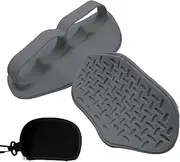 Silicone Palm Protectors for Weightlifting & Gym Anti-Slip Workout Grips Silicone Weight Lifting Grips Pads Hand Protector Gloves for Weight Lifting, Pull-Ups, Gym Training and Exercise