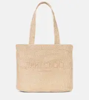 [Jimmy Choo] Jimmy Choo Beach Medium embroidered tote bag One Size gold