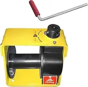 Marine Puller Turbo Worm Winch Heavy Duty Manual Winches Self-Locking Hand CapstanWinch WireRope Twister A250/A500 Manual Winch