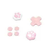 GeekShare Button Caps & Thumb Grip Kits for Nintendo Switch / NS Oled Cat Paw