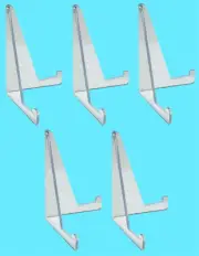 5 BCW CARD LUCITE STANDS Holder Easel Small Display Sports Trading Magnetic