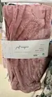 Mauve Ballerina Baby Blanket Extra Soft Plush