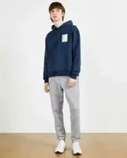 NWT Ted Baker London Unisex Adults Hollpar Varsity Jogger Sz 28R Gray $230 2B273
