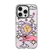 iPhone 16 Pro Clear Case MagSafe Compatible Sun&Moon by Chiara LB art