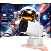 Mini Portable Android 11 5G WiFi Bluetooth 1080P Video Projector Home Cinema