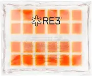RE3 Ice Compression Reusable Ice Core Blanket for Shoulders, Hips, Glutes, Cold Compress Replacement Ice Gel Pack for Injuries, Pain Relief and Recovery - 1 Pack, 25 cm x 20 cm
