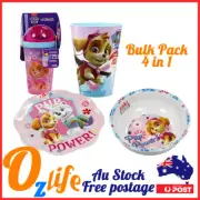 4pcs Paw Patrol Pack Back to School Licensed Lunch Set Birthday Party Gifts