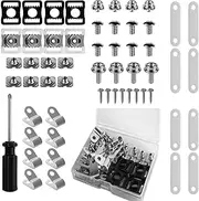 Hockey Hard Hat Replacement Parts, Multipurpose Hockey Hard Hat Repair Kit, 57X Hockey Hard Hat Spare Parts, User Friendly Hand Tool for Hockey Helmet, Hockey Helmet Repair Kit for Softball