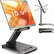 Foldable Tablet Stand for iPad, Kindle, and Phones - Portable Desk Accessory