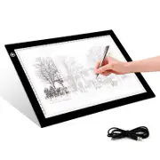 Catzon Portable A4 Tracing LED Copy Board Light Box Adjustable Brightness for Sketching Animation-1