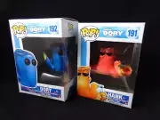 Finding Dory Combo Funko Pops! Dory and Hank Vinyl Figures 2016 Re-Release