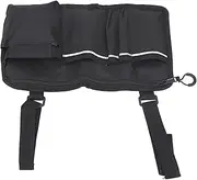 Wheelchair Side Bag Oxford Fabric Reflective Stripe Waterproof Large Capacity Wheelchair Pouch for Outdoor Travel Suitable for Wheelchairs Walkers Scooters Office Chairs Strollers