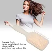 3pcs Paddle Hair Brush Prevent Static Electricity Massage Silicone Paddle De WPD