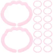 24 Pcs Finger Connecting Ring Baby Comforting Toys Hand Grip Toddler