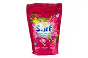 40pc Surf Fabric Stain Removal Washing Capsules Front & Top Loader Rose Fresh