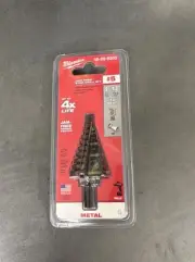Genuine Milwaukee #5 Step Drill Bit, 1/4" - 1-3/8" 48-89-9205 Steel