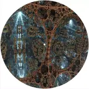 Slipmat Slip Mat for any 12" Turntable LP DJ Record Player DIGITAL ARCHITECTURE