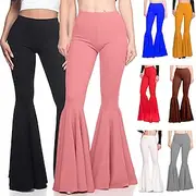 1970s Disco Y2K Bell Bottoms Pants Doll Women's Kings Day Casual Daily Pride Parade Pride Month Adults' Pants All Seasons