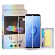 [1 PACK] For Samsung Galaxy S9+ /S9 Plus UV Liquid Gel Tempered Glass Screen Protector Guard (Clear)