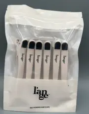 New in Package L'ange Sectioning Hair Clips in Pink Pack of 6 Sealed