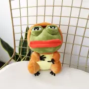 Anime Charmander Stuffed Toy Cosplay Spoof Sad Frog Pepe Kawaii Plush Dolls