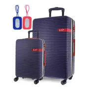 GAP Hard Shell LARGE and CAB- 2-Piece Set + Luggage Tag - Navy