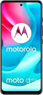 [Motorola] Moto G60s Dual-SIM 128GB ROM + 4GB RAM (GSM Only | No CDMA) Factory Unlocked Android 4G/LTE Smartphone (Ink Blue) - International Version