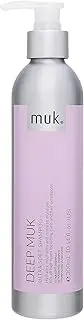 MUK. Deep muk Ultra Soft Shampoo - Moisturising Shampoo, Hydrating Shampoo Cleanser for All Types Including Extensions. Colour Care Shampoo for Silky, Smooth & Frizz-Free Locks, 300ml