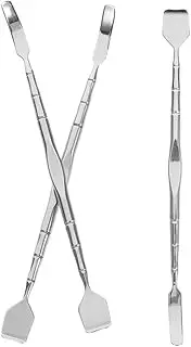 Beavorty 3pcs Blackhead Tool: Pimple Removal Tool - Stainless Steel Pore Scraper Dual End - Facial Skin Scrubber for Treatment - Nose