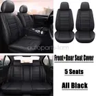 Front & Rear Car Seat Covers for Saturn VUE 2002-2009 Waterproof PU Leather