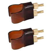 2 Pcs Erhu Tuner Accessories Guitar Spinner Tuners for Musical Instruments Fine