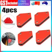 4pcs Multi-angle Magnetic Welding Positioner Triangle Strong Magnet Arrow Welder