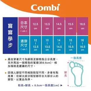 ★日本康貝Combi機能休閒童鞋-玩轉經典幼兒機能休閒鞋-灰綠(加贈鞋墊)(寶寶段)