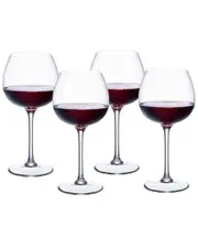 Villeroy & Boch Purismo Bar Set of 4 Red Wine Glasses