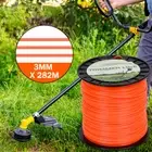 3MM X 282M COMMERCIAL USE TRIMMER LINE MOWING Whipper Snipper Cord Rope AU 1/2PC
