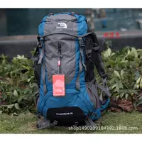 在飛比找蝦皮購物優惠-【新品】TNF戶外登山包男女雙肩背包大容量60升旅行後背包防