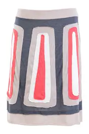 Patchwork Skirt--PUR-WP14SK-09