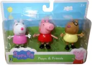 Peppa Pig Peppa And Friends 3" Figure Set Peppa Pig Suzy Sheep Pedro Pony