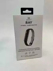 BRAND NEW Misfit RAY Fitness + Sleep Tracker Black Band W/ Batteries & Box Nice