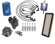 Spark Plugs Ignition Wires Air Oil Gas Filter Cap For 88-95 3.8L Ford Taurus (for: Ford)