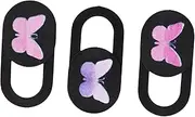 MERRYHAPY Privacy Cover Set 3 Pcs Webcam Lid for Laptop Computer Tablet Slider Cover Material Heat Resistance Random
