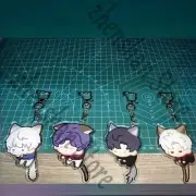 Tail Wagging Keychain Love and Deepspace Anime Bag Pendant Cosplay Cartoon Gift