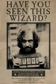 HARRY POTTER AND THE PRISONER OF AZKABAN - MOVIE POSTER (WANTED: SIRIUS BLACK)