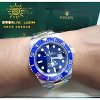 在飛比找蝦皮購物優惠-Rolex 勞力士 藍水鬼 藍面 半金 41MM 3235 