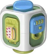 Hexahedron Busy Ball, Toddler Busy Cube Toy, Travel Sensory Toys, Interactive Fine Motor Learning Development Cube, for Boys & Girls, Perfect for Early Childhood Growth