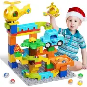 burgkidz Marble Runs for Kids 4-8, Marble Runs Building Blocks, Educational L...